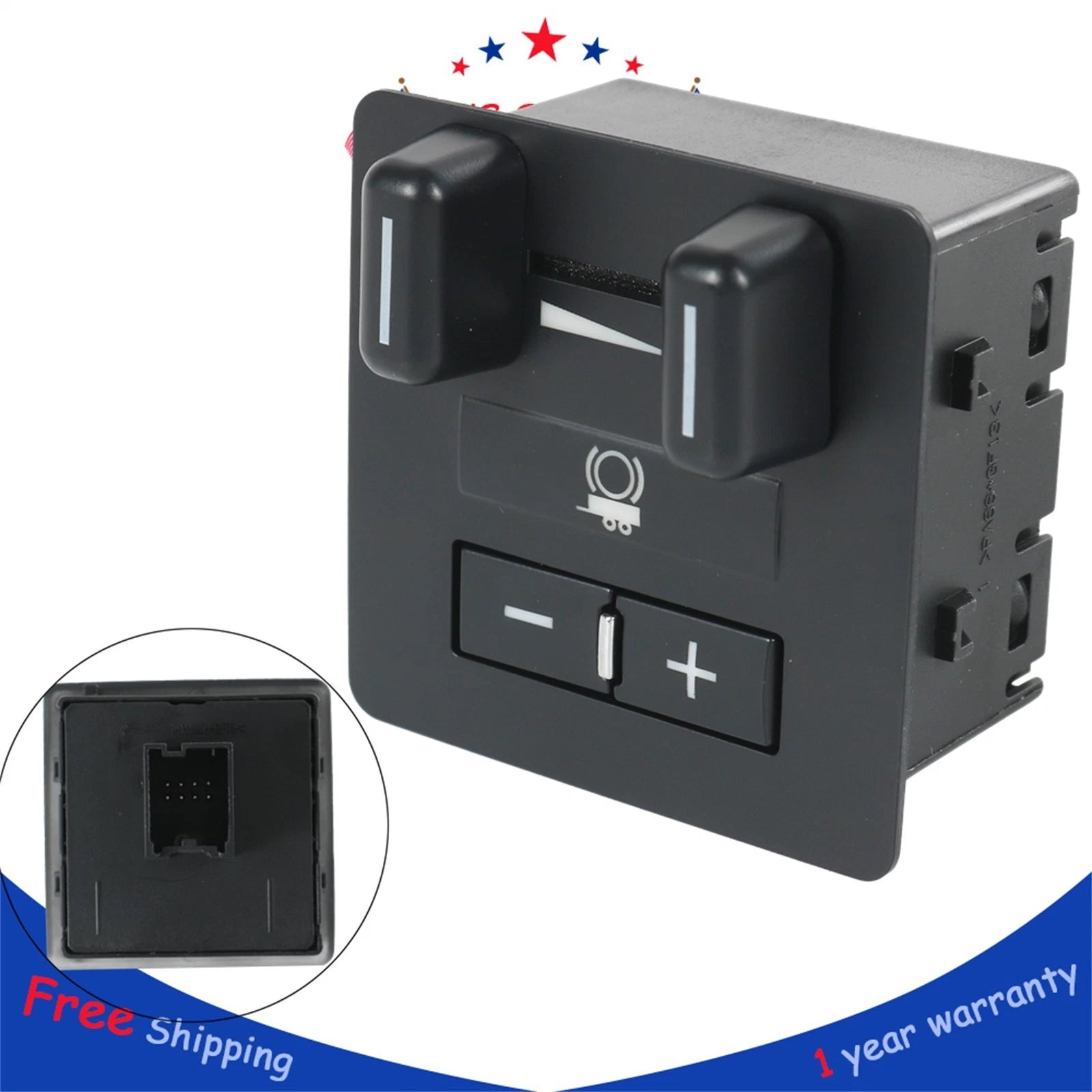 Trailer Brake Controller for Chevrolet Silverado 1500 2500 HD 3500 HD (2007–2014)