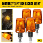 Set of 4 Motorcycle Turn Signals for Honda Nighthawk 250 650 750 Shadow