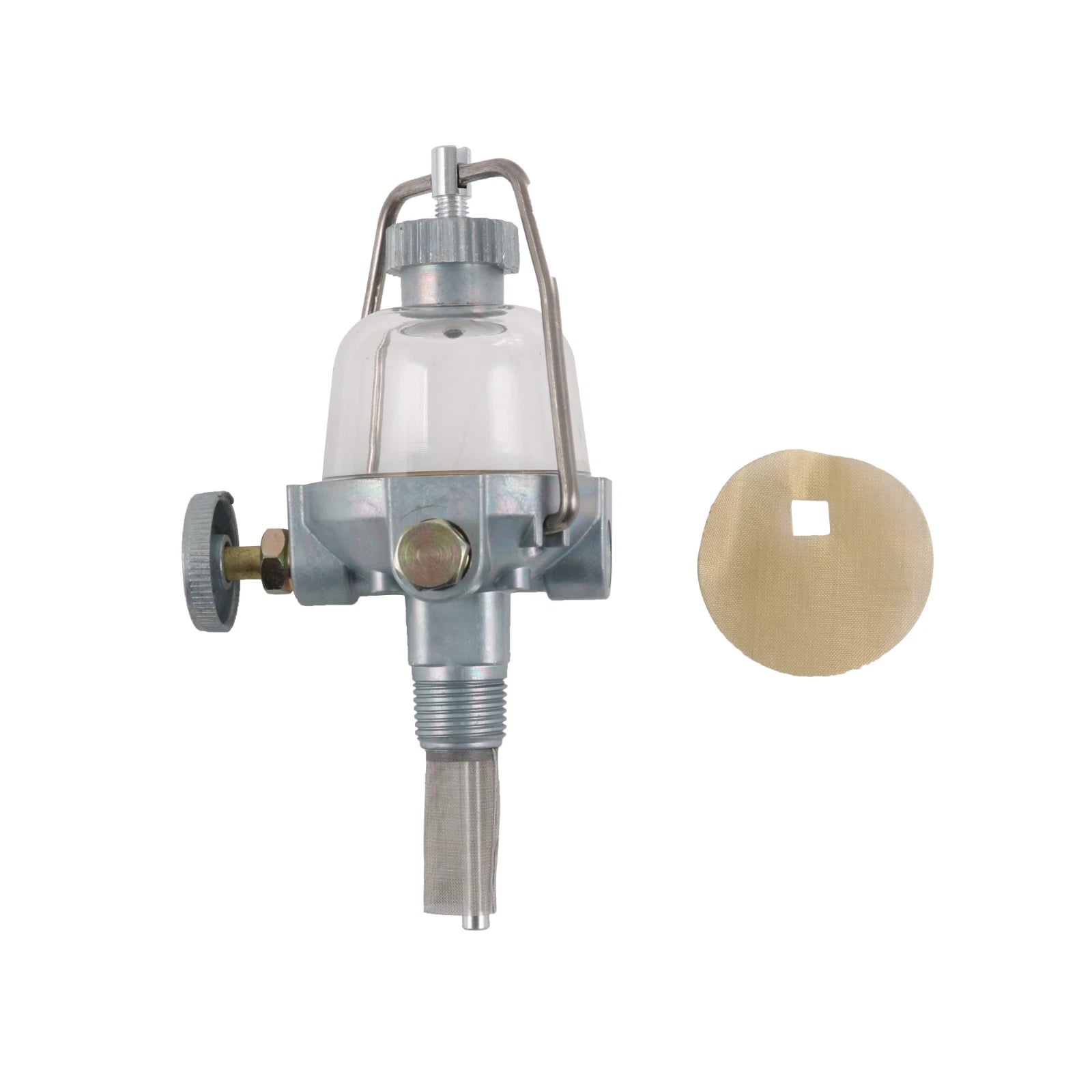 Gas Fuel Sediment Bowl with Shut Off for Ford NAA Jubilee 2N 8N 9N (1948–1954)