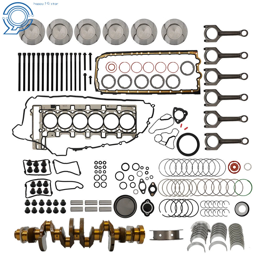 Engine Overhaul Rebuild Kit for BMW 3.0L N55 (2009–2019)