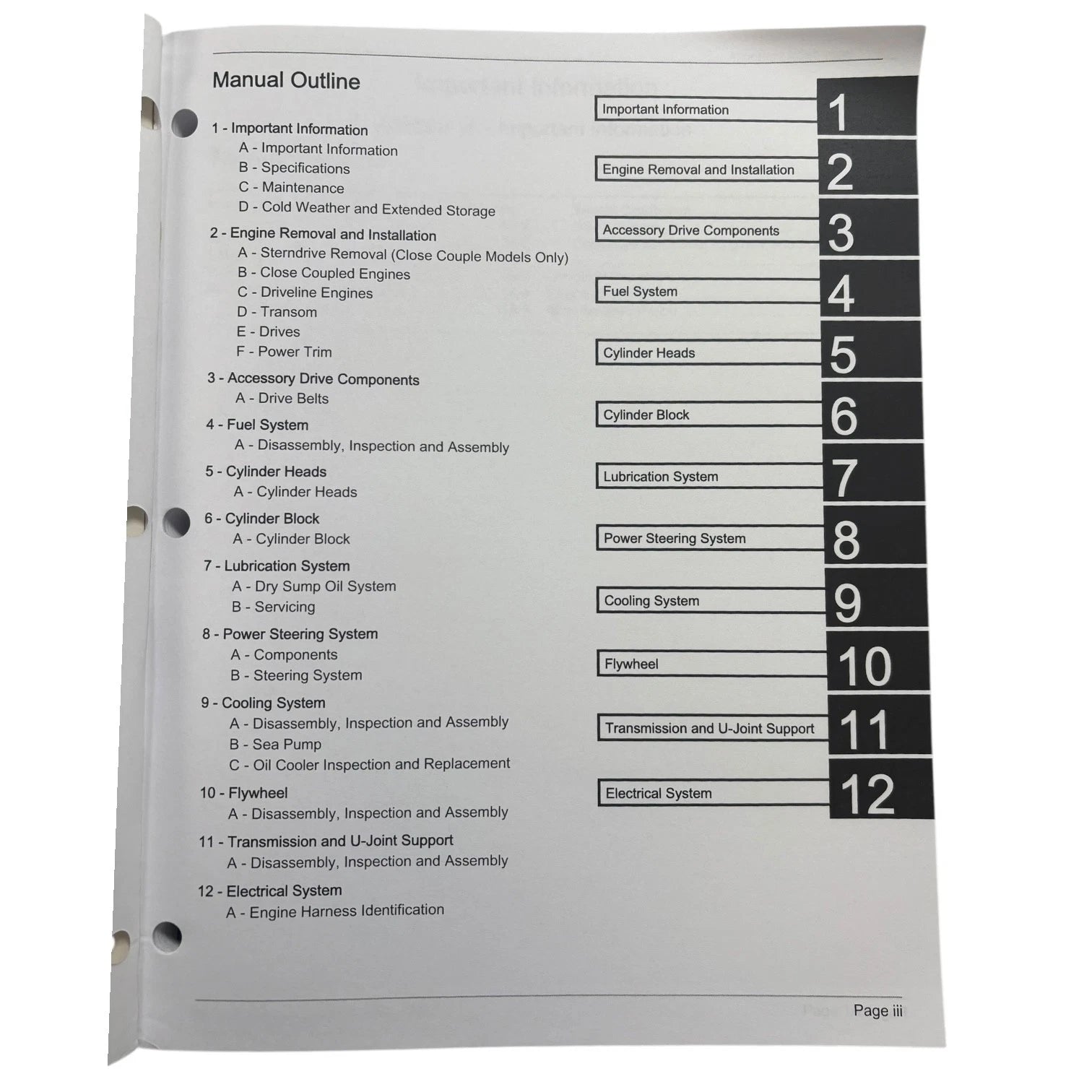 Sterndrive Service Manual for Mercury Racing (2007) 90-842771R01