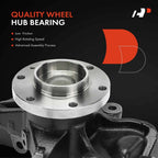 Front Left Steering Knuckle & Hub Bearing for Mercedes-Benz (2010–2018)
