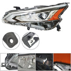Chrome Headlight Assembly for Nissan Altima (2019–2021)
