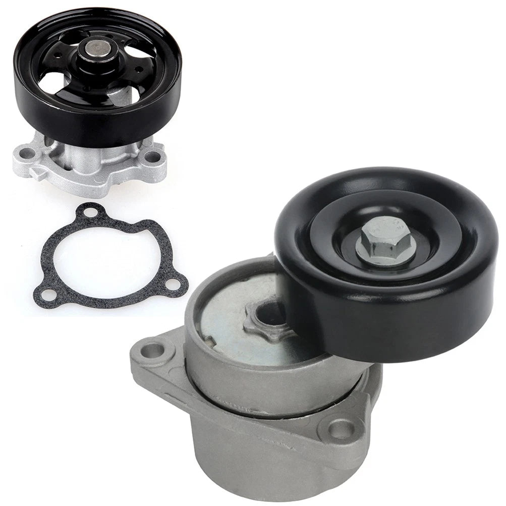 Water Pump + Tensioner for Nissan Altima, Sentra, Rogue (2002–2013)