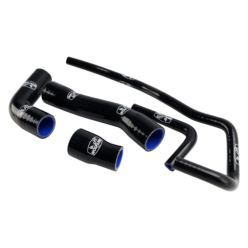 Silicone Radiator Coolant Hose Kit for BMW S1000RR (2019–2023) Black