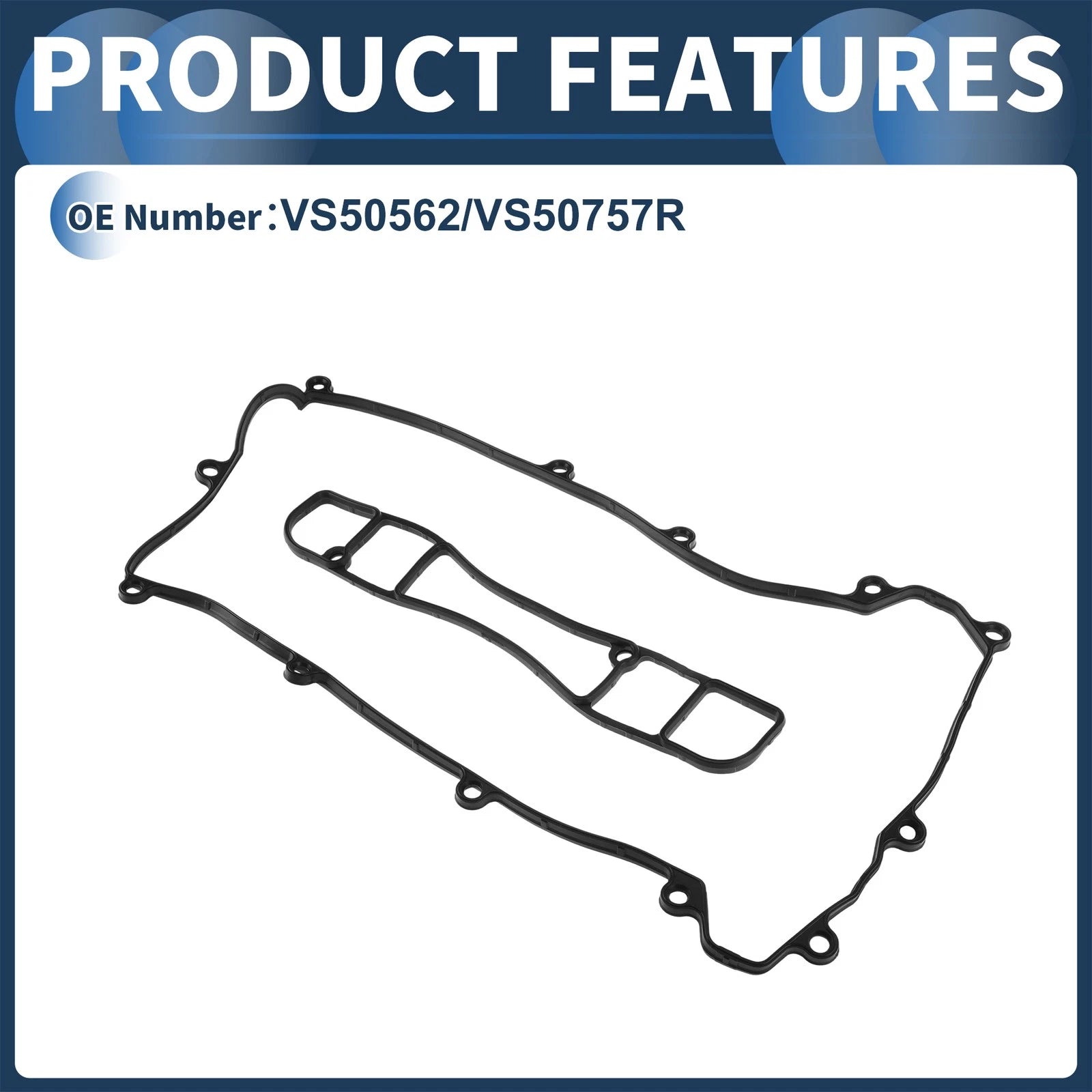 Valve Cover Gasket Set for Mazda 3 (2007–2013) L4 2.3L VS50562
