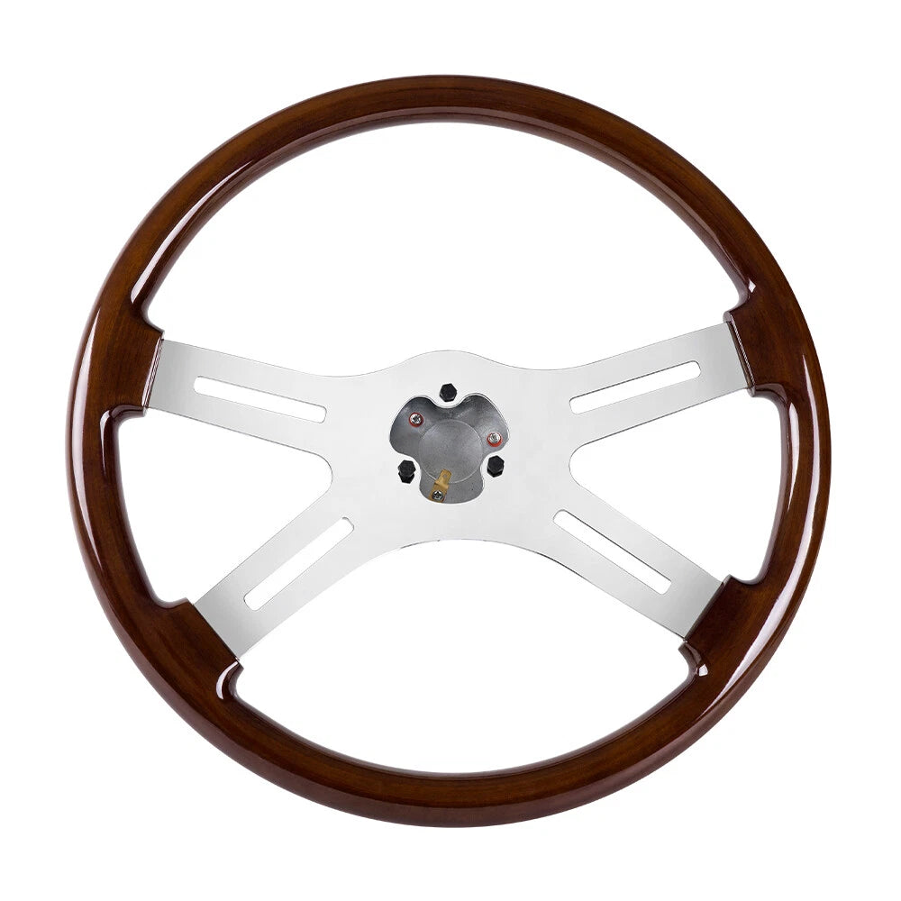18" Wood Steering Wheel for Classic Trucks