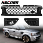 Gloss Black Front Grille Air Side Vents for Land Rover Range Rover Sport (2010–2013)
