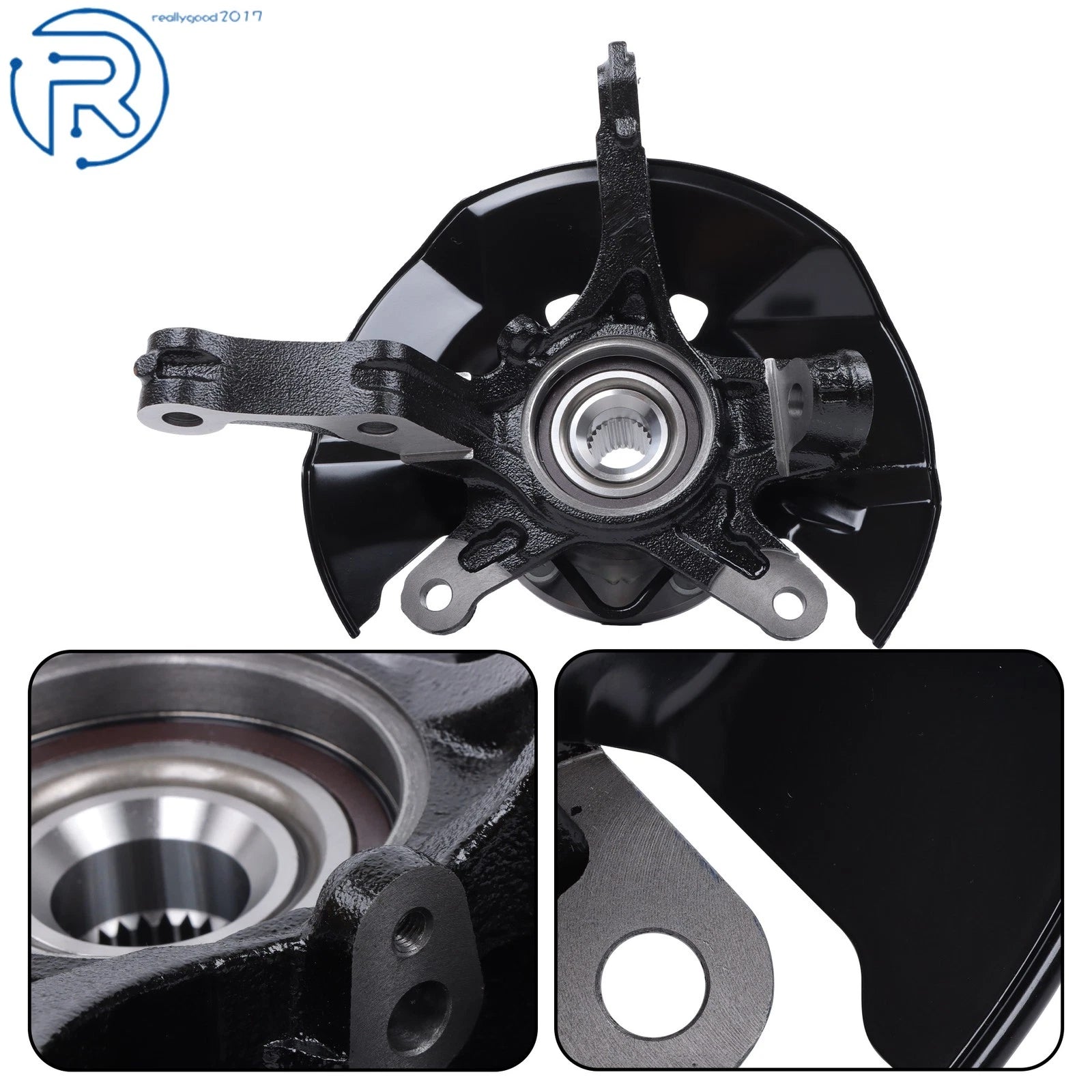 Front Right Steering Knuckle & Hub Bearing Assembly for Honda Civic (2016–2021)