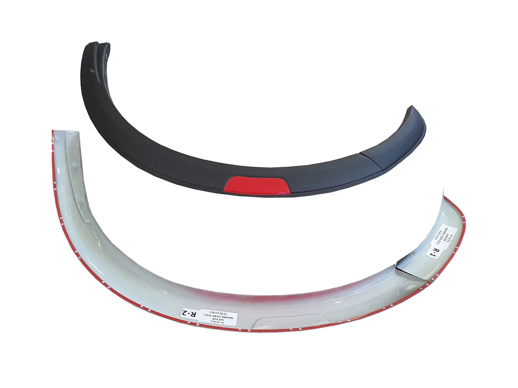 3" Fender Flares Front Set Matte Black for Nissan Navara PRO4X (2021-2022)