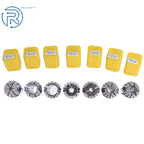 7-Pack Spring Collet Set for CNC Workholding Engraving Milling Lathe