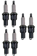 Set of 6 Spark Plugs for Chevy Nova, Dodge, GMC 3500, Pontiac LeMans (6 CYL)