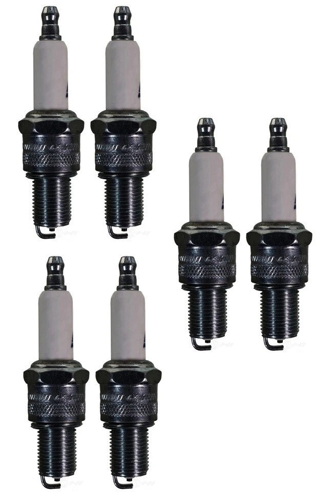 Set of 6 Spark Plugs for Chevy Nova, Dodge, GMC 3500, Pontiac LeMans (6 CYL)
