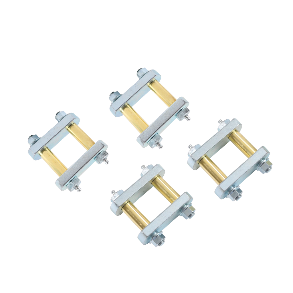 Heavy Duty Greasable Shackle Link Kit for Tandem Axle Trailer Truck