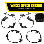 Set of 4 ABS Wheel Speed Sensors for Honda Accord (2008–2012)