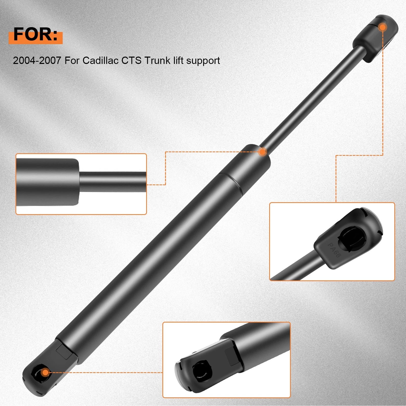 2X Trunk Lift Supports for Cadillac CTS (2004–2007)