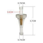 3pcs Inline 6mm Fuel Filter with 8 Hose Clamps for Motorcycle