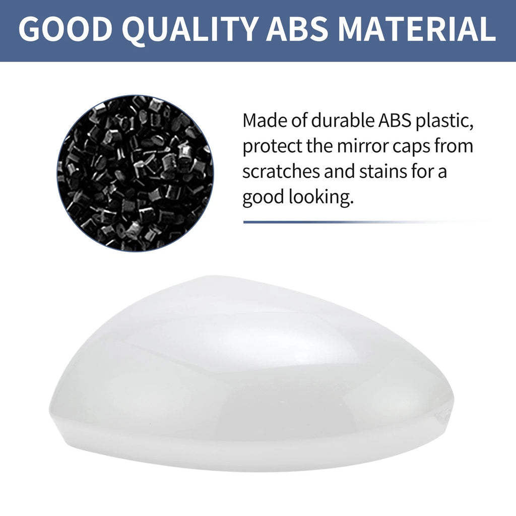 Left Side Mirror Cover Cap for Nissan Altima (2019–2024) - White