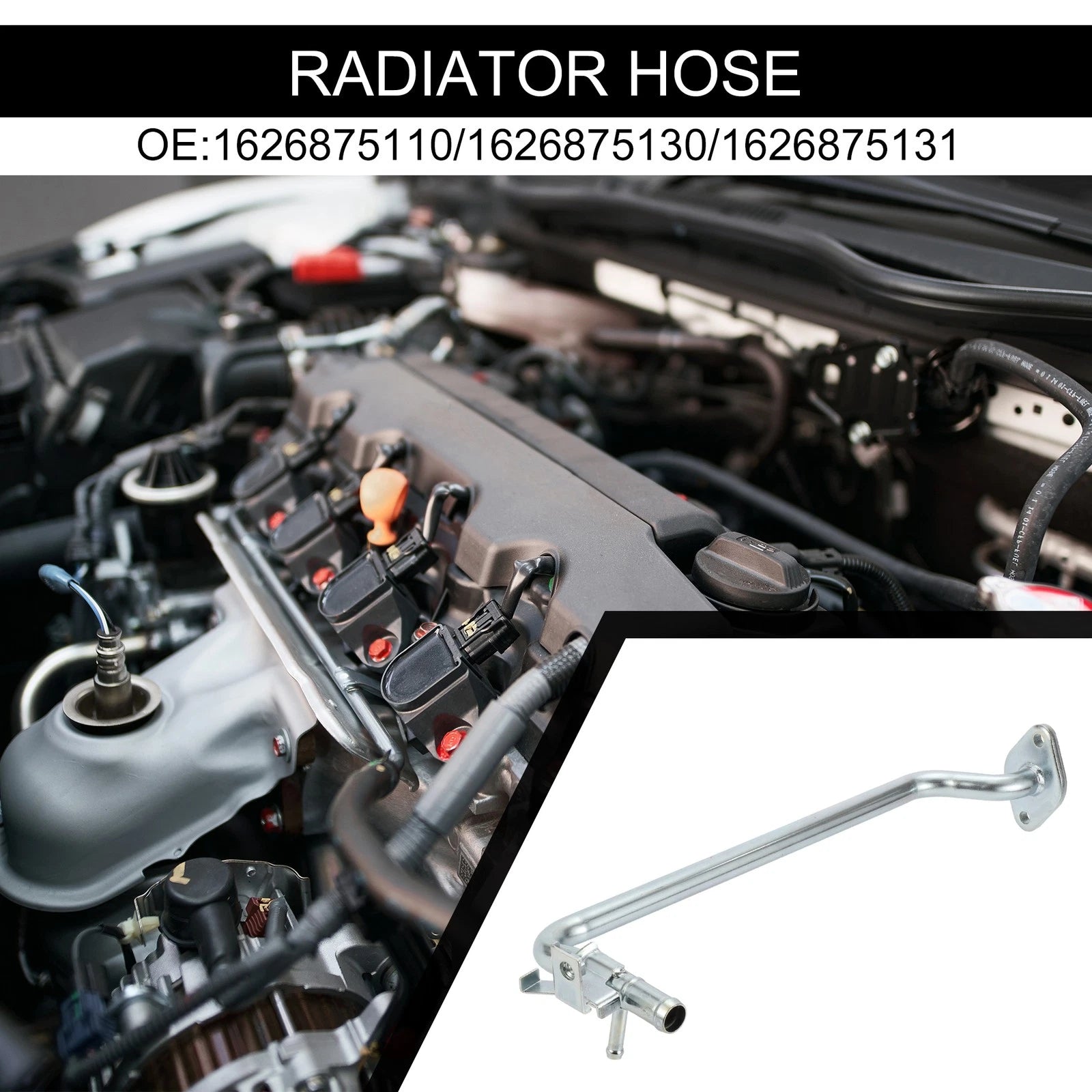 Radiator Hose for Toyota Tacoma (2005–2023) No. 1626875110 Metal