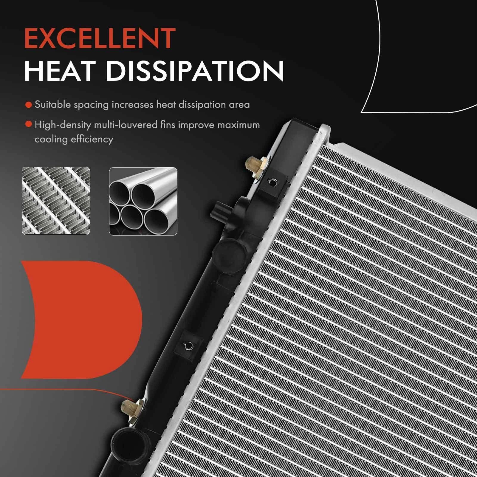 Radiator With Oil Cooler for Toyota Paseo Tercel (1991–1995)