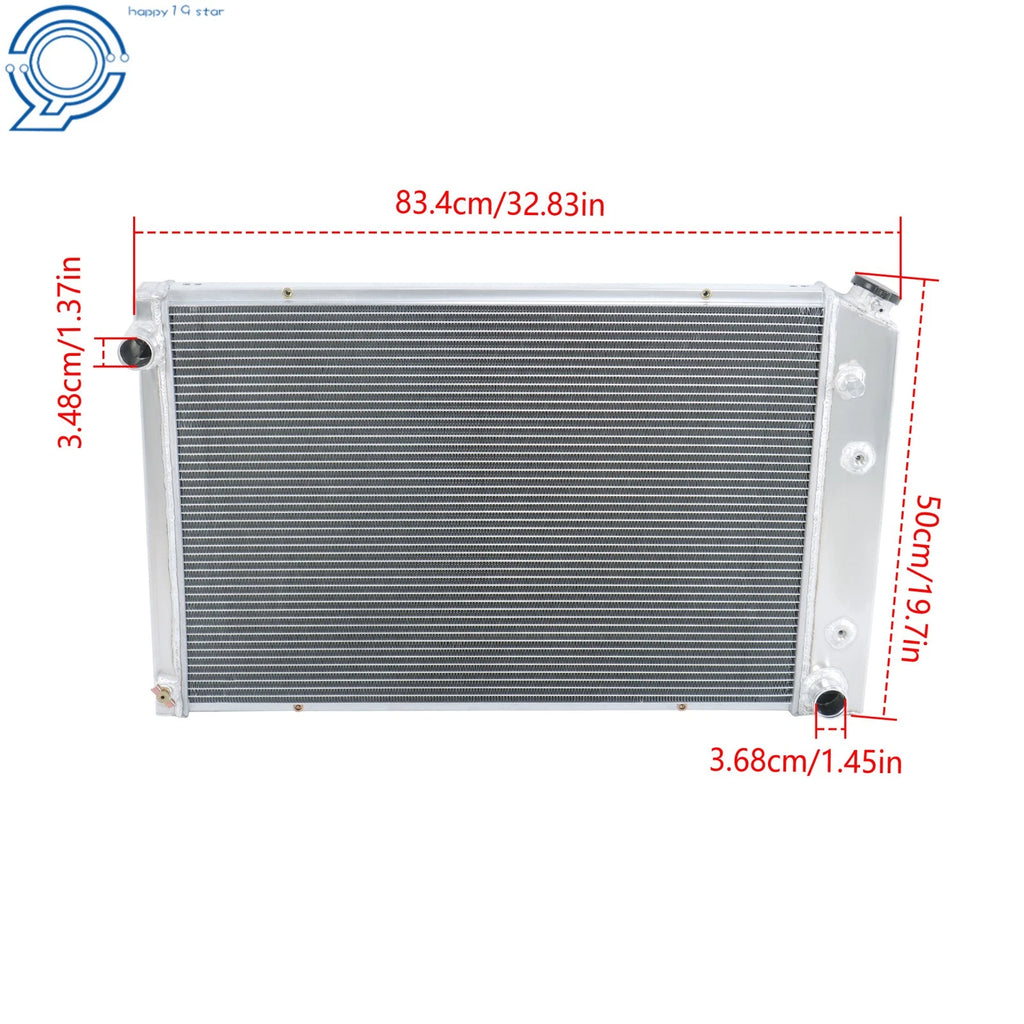 4 Row Aluminum Core Radiator for Chevy C/K 10/20/30 (1981-1986)