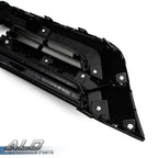 Front Bumper Upper Grille for Honda CR-V (2010–2011) Black Chrome