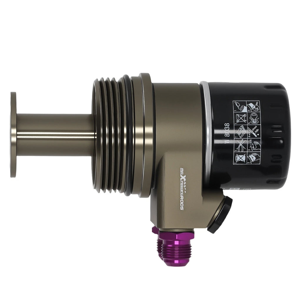 AN10 Oil Filter Sandwich Adapter for Audi S4 S5 A8L Porsche Cayenne (2010–2023)