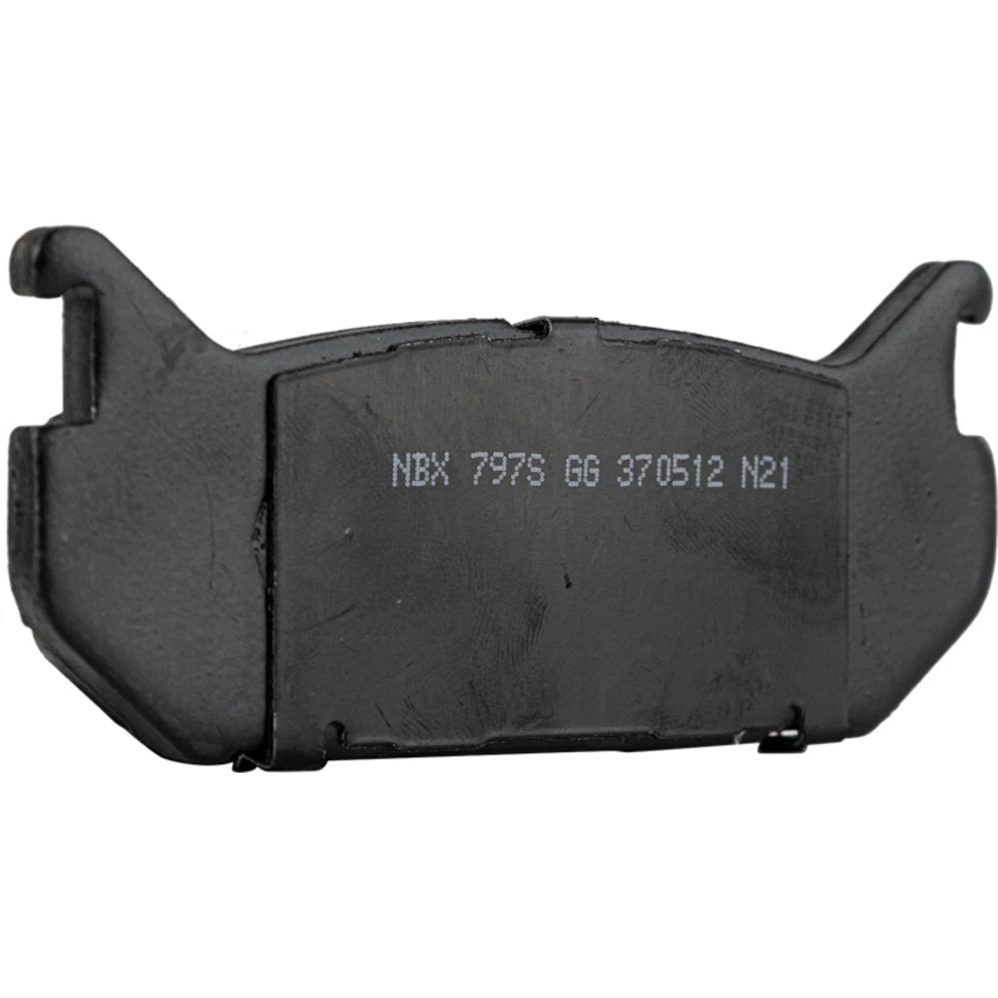 Set of 4 NAO Brake Pads for Mazda 626 (1993–1997)