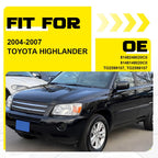 Fog Light Set Cover for Toyota Highlander (2004-2007) Primed Front