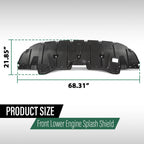 Front Engine Splash Shield for Toyota Highlander (2021–2023)