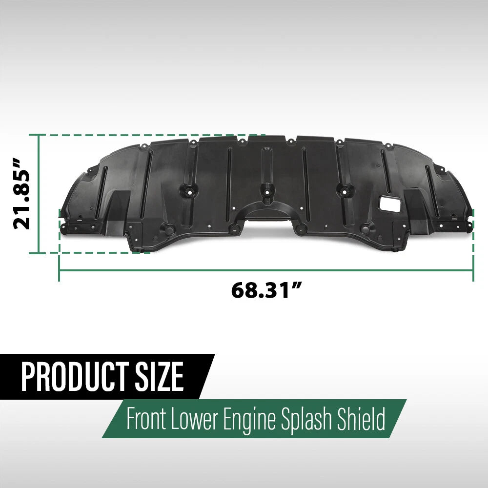 Front Engine Splash Shield for Toyota Highlander (2021–2023)