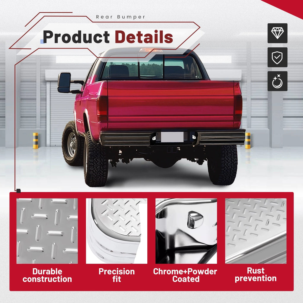 Diamondstep Rear Bumper Step for Ford F150 F250 (2004-2023)