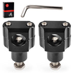 1" Handlebar Mount Clamp Risers Pair for Honda Goldwing (1800–1500)