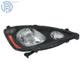 Halogen Headlights for Honda Fit 2009–2011 (Passenger Side, Black Housing)