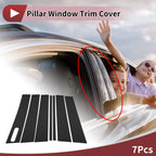 Door Pillar Window Trim for Ford Explorer (2002–2010) Black