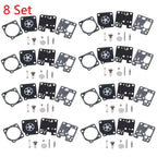 8x Carburetor Gasket Kit for Echo SRM-225 PB-251 (Zama RB-123 RB-188)