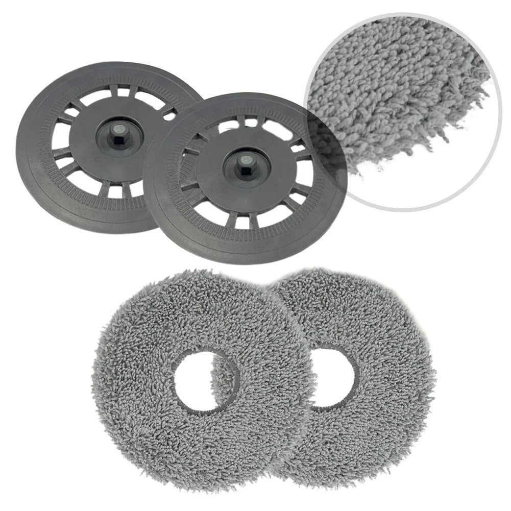 Plastic Mop Bracket and Microfiber Pads for Dreame Mova E40 Ultra (2021–2023)