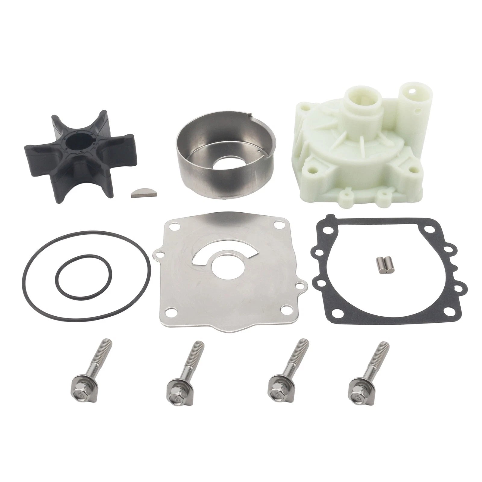 Water Pump Impeller Kit W/Housing for Yamaha 150-300 HP Outboard (2000-2023)