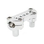 2" Straight Handlebar Riser & Top Clamp for Harley Dyna Touring Road Glide (2006-2023)