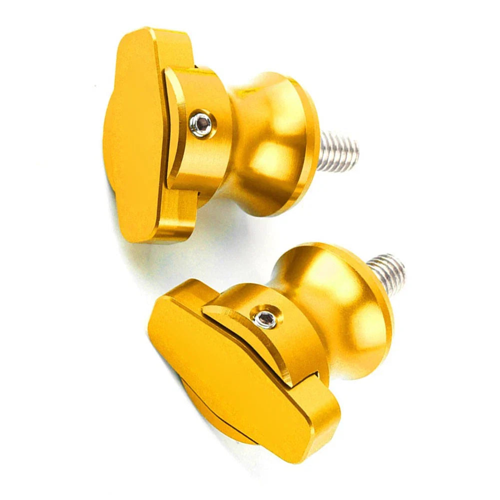 Gold Swingarm Sliders Spools 8mm for Honda CBR600RR (2003-2017) Pair