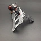 Chrome License Bracket for Harley Touring Bobber Chopper