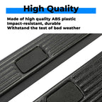Set of 2 Side Rail Top Molding Covers for Ford F250 F350 Super Duty (2002–2016)