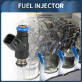 Fuel Injector 3.3L for Hyundai Santa 2007-2009 - 6 x Black Injectors