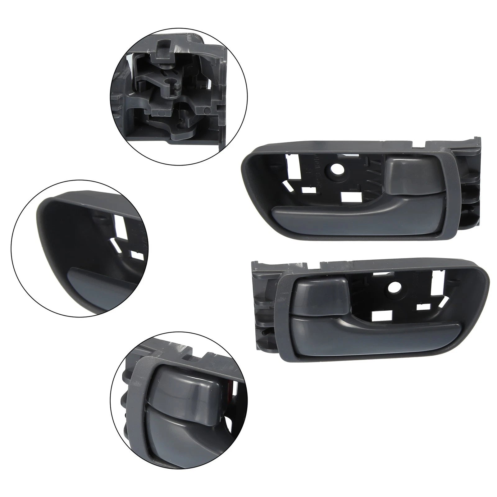 Front Left & Right Inner Door Handle for Toyota Sienna (2004–2010) Gray