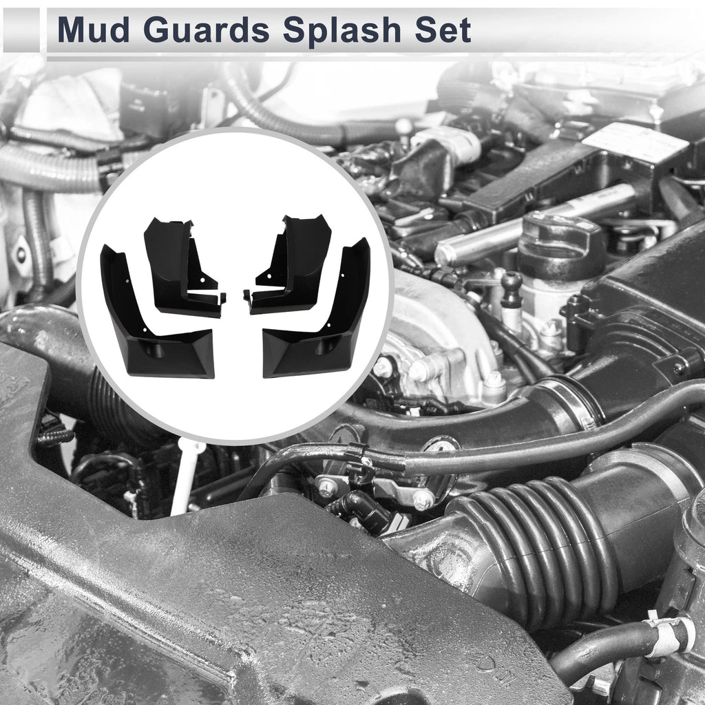 Set of 2 Mud Flaps Splash Guards for Subaru Ascent (2019–2023)