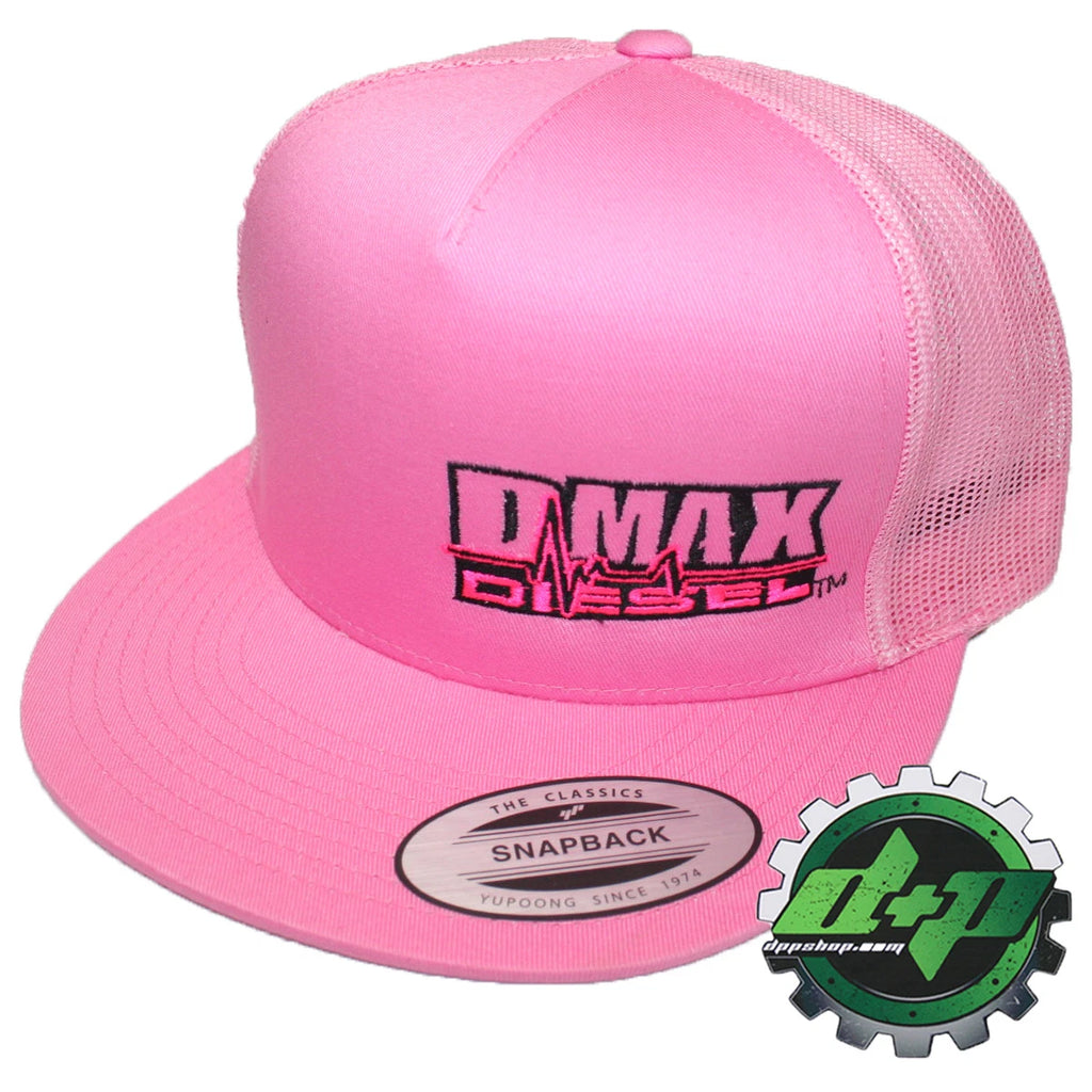 DMAX Diesel Trucker Cap for Duramax (2011–2023) - Pink Mesh Hat