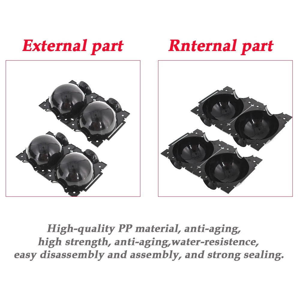2X High Pressure Propagation Ball Rooting Devices for Plant Grafting