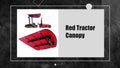 Red Tuff Top Tractor Canopy for ROPS 52" X 52" (w/ Mounting Accessories)