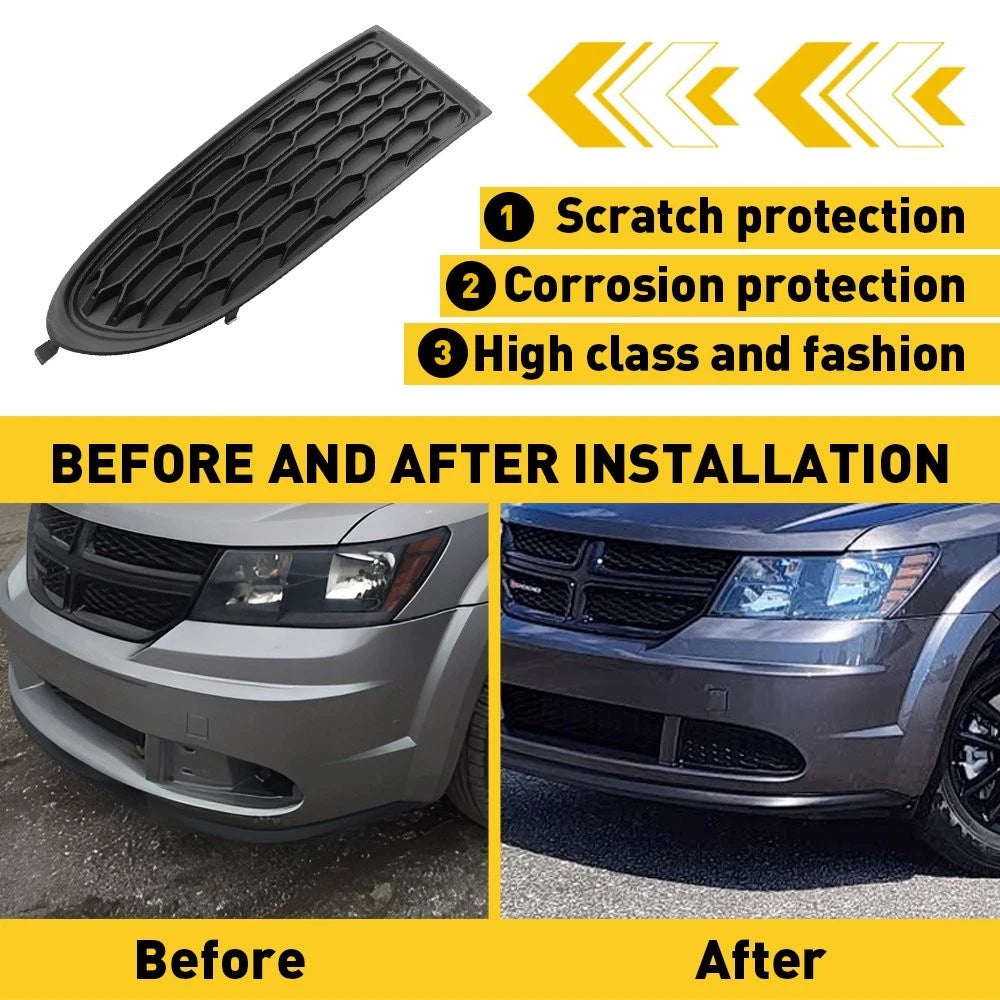 Front Left Fog Light Grille Cover for Dodge Journey (2011–2020) 68079853AB EH