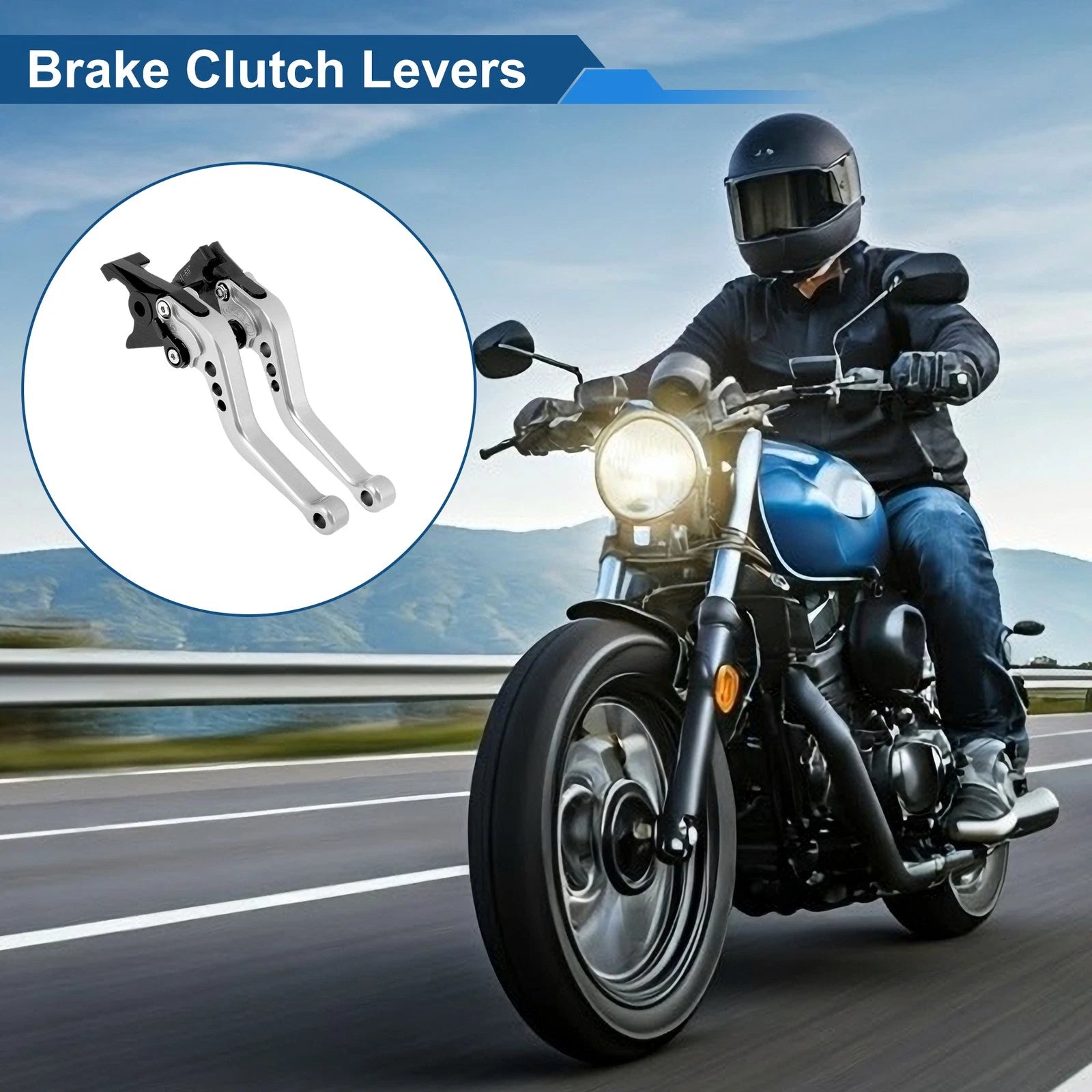 Adjustable Short Brake Clutch Lever Set for Honda CBF600/SA (2010–2013)